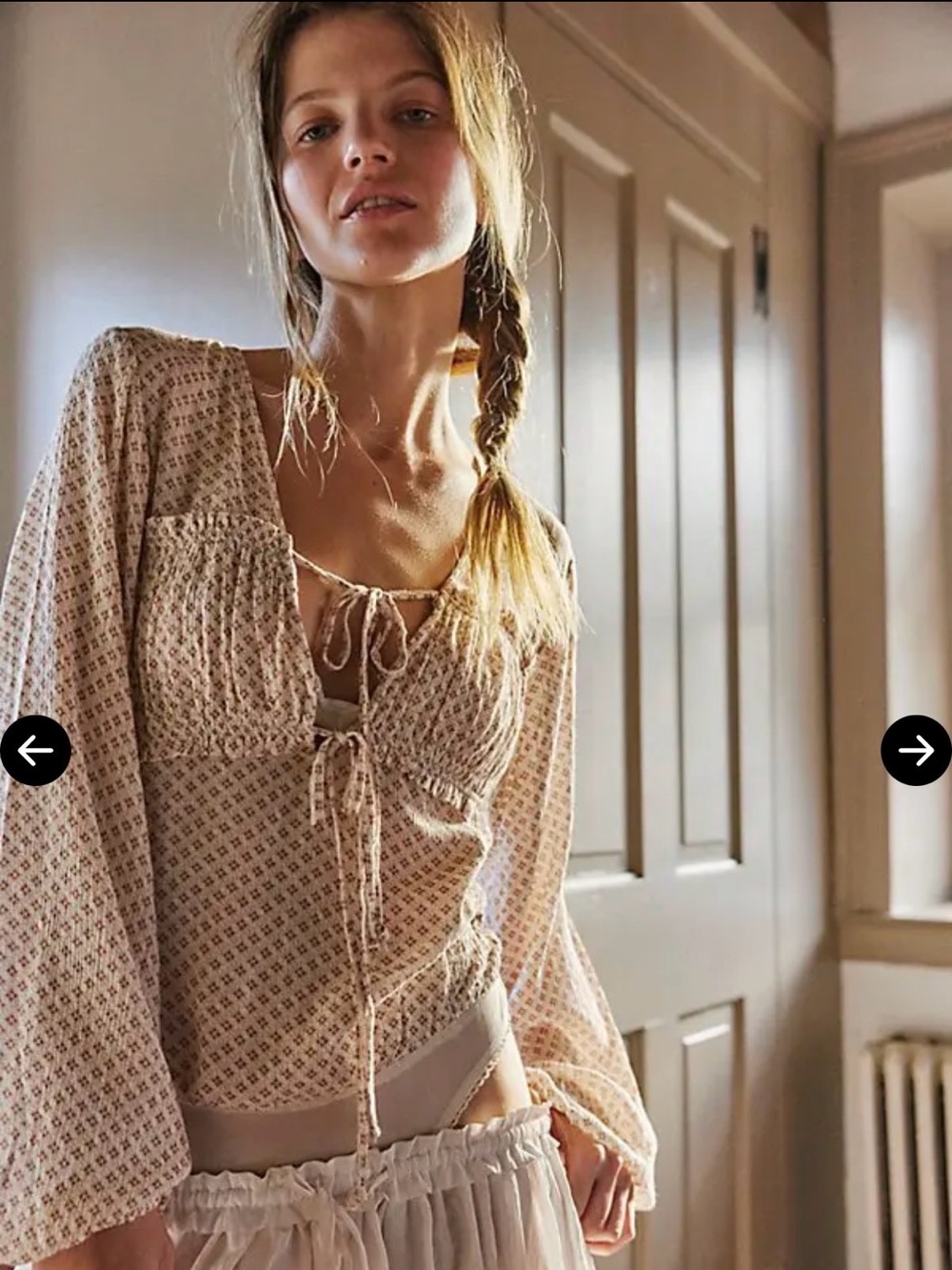 Free People Intimately Sunny Meadows Bodysuit